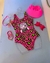 Maiô Siri Kids "Pink Leopard"