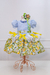 Vestido Junino exclusivo, inspirado no estilo vibrante e elegante da Dolce & Gabbana - comprar online