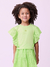 Imagem do Conjunto Infantil "Verde Laise" com Detalhes Delicados