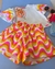 Conjunto Infantil "Color Waves" com Saia Estampada - comprar online