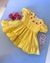 Vestido Infantil "Cerejas e Xadrez"