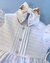 Conjunto Infantil "Branco Encantador" com Detalhes Rendados na internet
