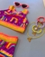 Conjunto Biquíni Infantil "Arco-Íris Neon" - comprar online