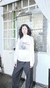 Remera Manga Larga MiBsas Syp Semi-Boxy - Velay