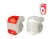 Par Sinalizador Bike Absolute Pisca Led Diant / Tras Branco