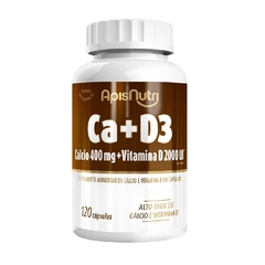Cálcio + Vitamina D3 - 450mg (120 caps) - Padrão: Único - VITAL Suplemento