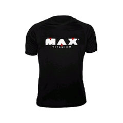 Camiseta Preta Max Titanium - Tamanho: G