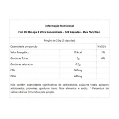 Fish Oil Ômega-3 (120 caps) - Padrão: Único - comprar online