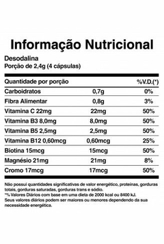 Desodalina (60 caps) - 3 unidades - comprar online
