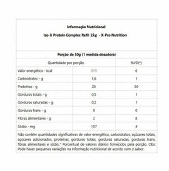 Iso-X Protein Complex Refil (2kg) - Sabor: Bolo de Churros - comprar online
