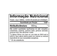 MSM (60 tabs) - Padrão: Único - comprar online