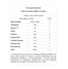 Pasta de Amendoim (600g) - Sabor: Doce de Leite - comprar online