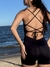 Macaquinho Cianita Negra - Sirens Stone Ocean - Roupas Feminina, Biquinis, Fitness e best looks!