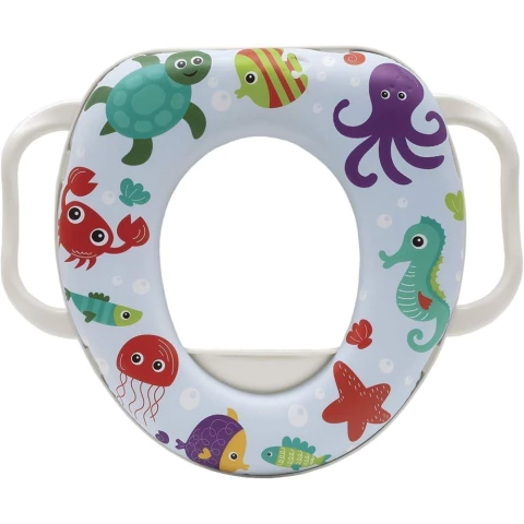 REDUTOR DE ASSENTO INFANTIL - FUNDO DO MAR - BUBA