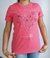 T-shirt chamadas para florescer pink adulta feminina- Leash