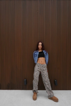 WIDE LEG ANIMAL PRINT - MALVERSO