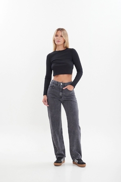 Wide leg grey