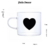 CANECA DE VIDRO HEART - comprar online