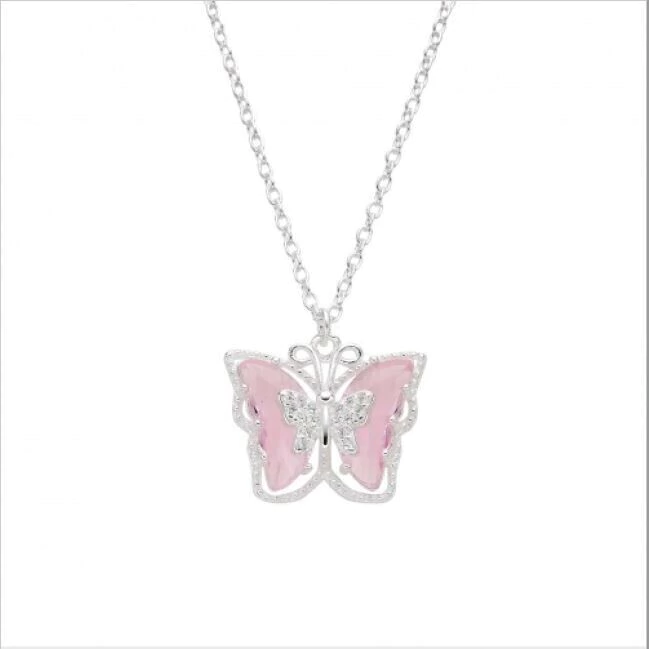 COLLAR "MARIPOSA CUBIC COLOR"