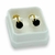 ABRIDOR ACERO DORADO CON PIEDRA 4.5MM - tienda online