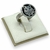 ANILLO ACERO CON BUHO