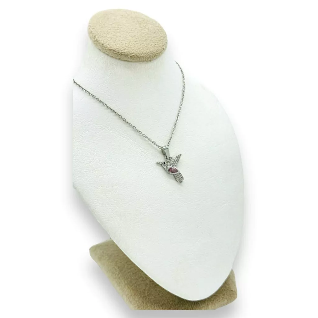 COLLAR ACERO "COLIBRI"