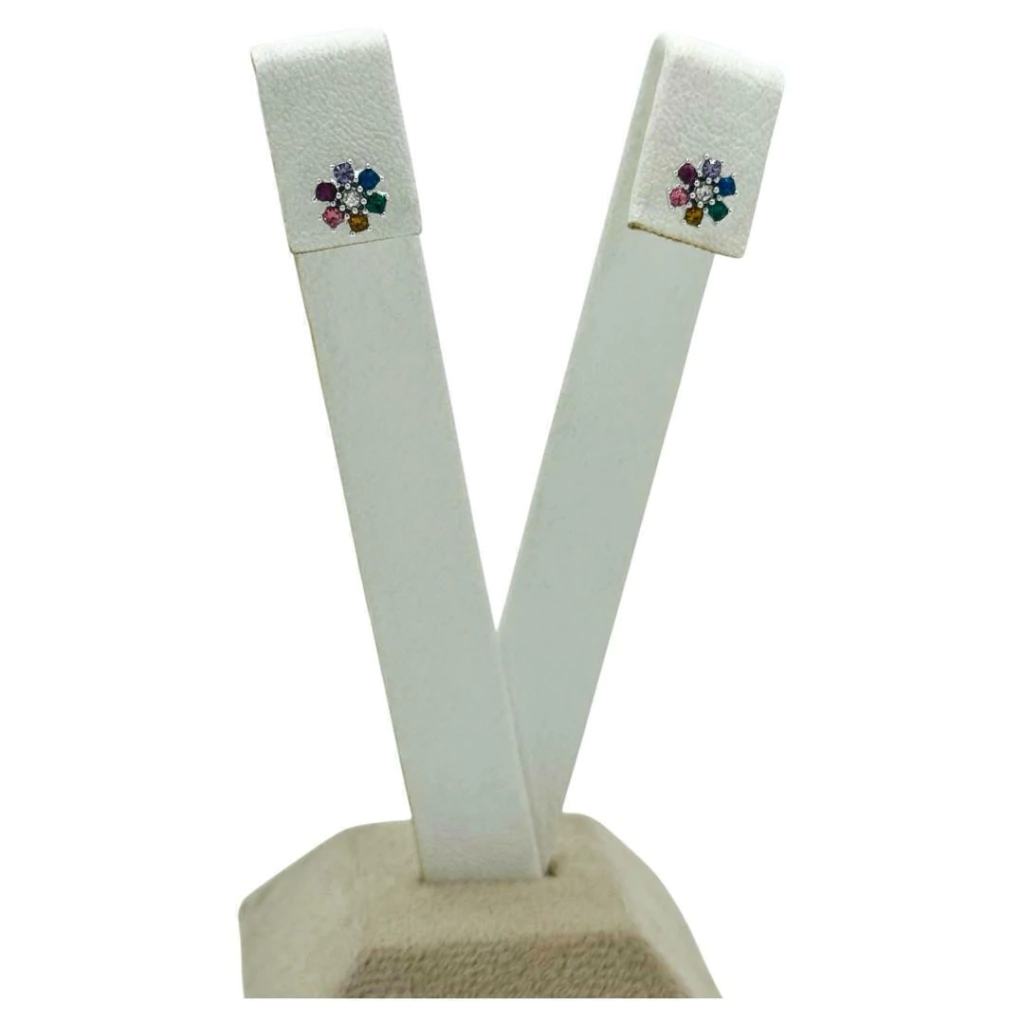 AROS ACERO "FLOR" - (copia)