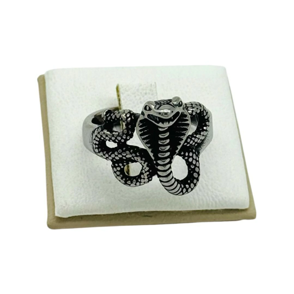 ANILLO ACERO "COBRA"