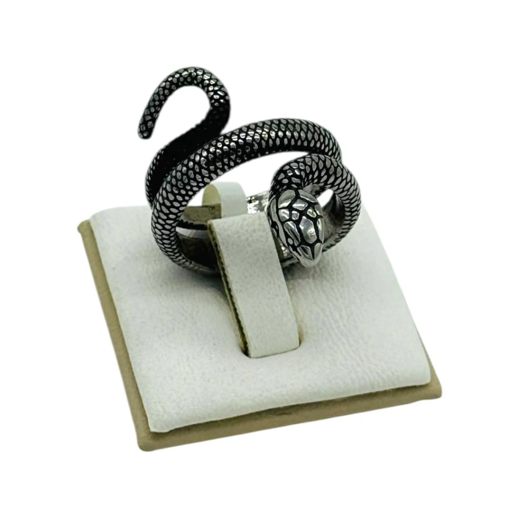 ANILLO ACERO "SERPIENTE"