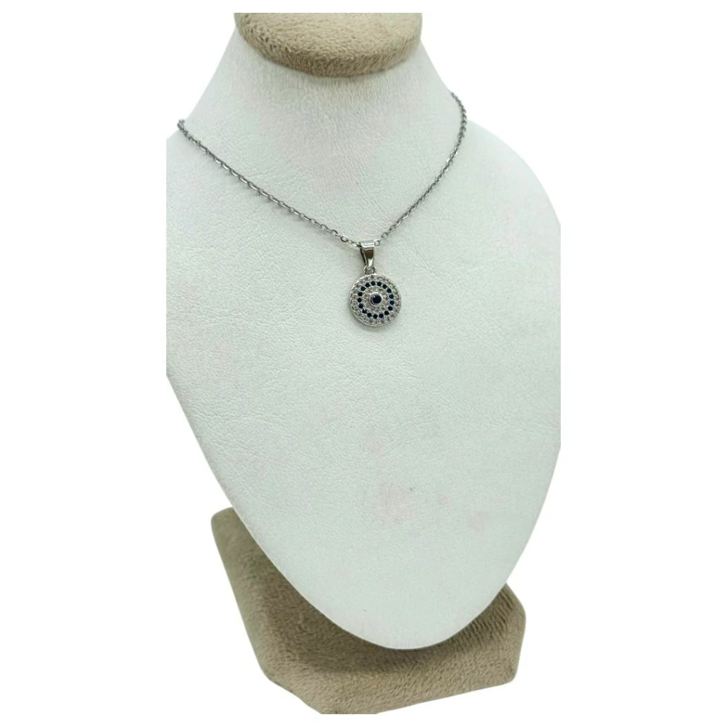 COLLAR ACERO "DIJE MICROPAVEE"