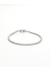 Pulseira Riviera Royal 1.5mm em prata rodinada na internet