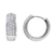 Brinco Argola Click Essential 3 fios de Zircônias