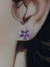 Brinco Prata Floco Neve -  Silver Lining Pratas - Sua loja de joias em prata! Aqui voce encontra aneis, pulseiras, colares, brincos em prata 925 dos mais variados modelos- Silver Lining Pratas..
