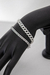Pulseira Riviera Shine 1.5mm em prata rodinada - loja online