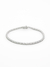 Pulseira Riviera Royal 1.5mm em prata rodinada - comprar online