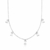 Colar com 5 Cristais Retangulares - comprar online