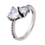 Anel Vintage Duo Hearts - comprar online