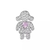 Charm Riviera Coração de Menina - comprar online