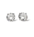 Brinco Prata Solitário Dot 6mm -  Silver Lining Pratas - Sua loja de joias em prata! Aqui voce encontra aneis, pulseiras, colares, brincos em prata 925 dos mais variados modelos- Silver Lining Pratas..