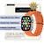 Smartwatch W69 Mini Prata Microwear na internet