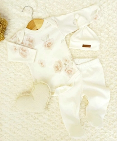 AJUAR BODY "ROSAS"