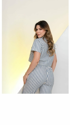 Conjunto calça listrado - 01