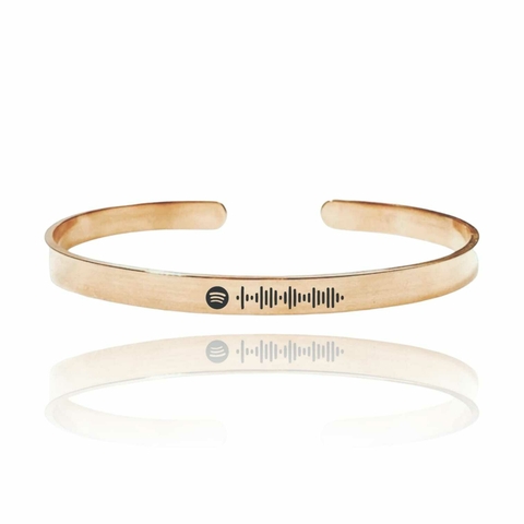 Pulsera Spotify Oro Rosa