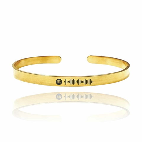 Pulsera Spotify Oro