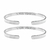 Par de Pulseras Spotify Plata - comprar en línea