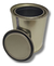 Kit C/20 Latas Vazias De 1/8 450ml C/tampa Ve Verniz Externo