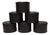 Kit C/ 12 Latas De 450ml Com Tampa Facil Preto Fosco. na internet