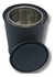 Kit C/ 20 Latas Vazias De 1/8 450ml Com Tampa Preto Fosco.
