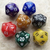 Dados D20 - Cores aleatórias - loja online