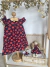 Kit vestido+boneca Cerejas e Maçã - comprar online